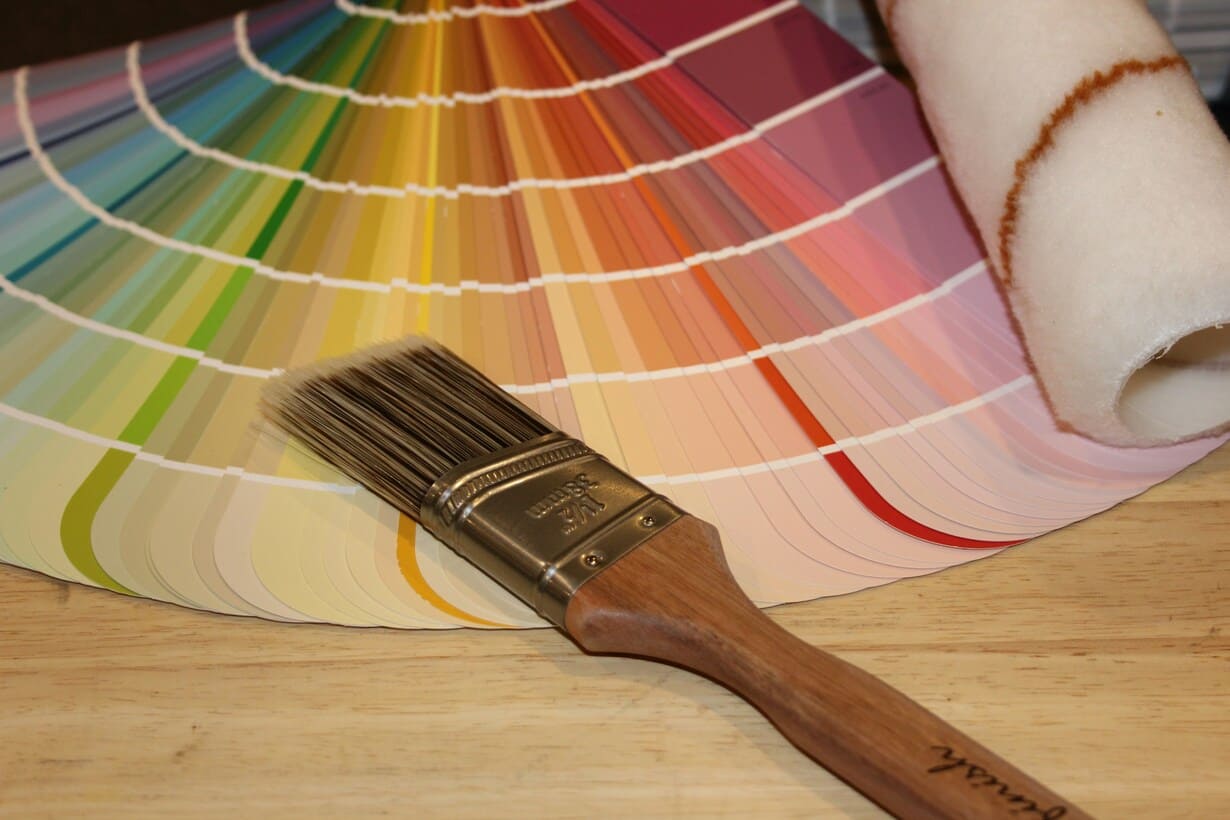 paleta de colores pintura